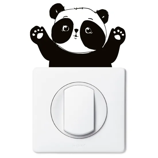 Light Switch Sticker - Panda
