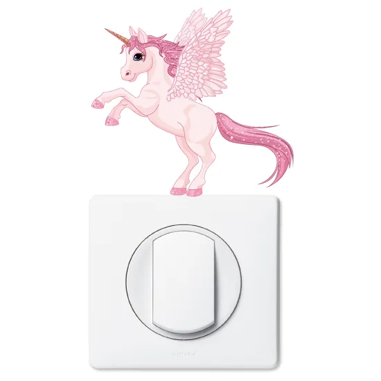 Light Switch Sticker - Unicorn