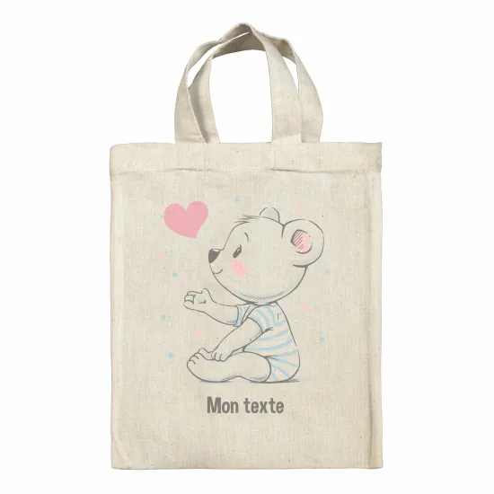 Bolsa de tela personalizada - Osito