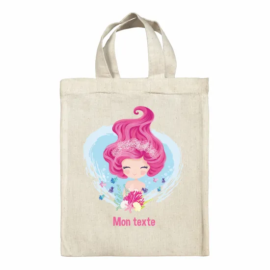Personalized tote bag for kids - Siren