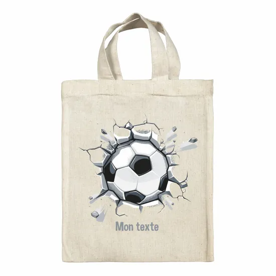 Bolsa de tela personalizada - Balón de fútbol