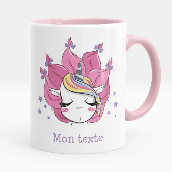 Personalized Mug - Unicorn Stars