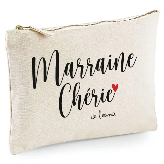 Pochette - Marraine chérie de Prénom